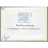 Nagyobb méret, Henschel német gyártmányú katonai repülőgép, a kétmotoros modellt 1934-ben fejlesztették ki bombázó-vadász (Kampfzerstörer) feladatkörre. Németország, Hs 124, jármű, közlekedés, aviatika, 2. világháború, 1930-as évek, Horthy-korszak, E