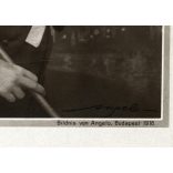 Angelo (Funk Pál) műterem, Budapest, Fenyvesi Emil (született Teitelbaum Emil), híres színész, forgatókönyvíró, művész, színház, monarchia, 1918, 1910-es évek, Eredeti képeslap fotó, papírkép.  