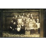 Magyar gyerekek segítése az 1. világháború után (történelmi gyermekvonatok). Hollandia, 1926., 1920-as évek, Horthy-korszak, Eredeti fotó, papírkép.  