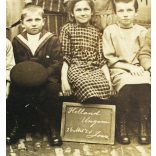 Magyar gyerekek segítése az 1. világháború után (történelmi gyermekvonatok). Hollandia, 1926., 1920-as évek, Horthy-korszak, Eredeti fotó, papírkép.  
