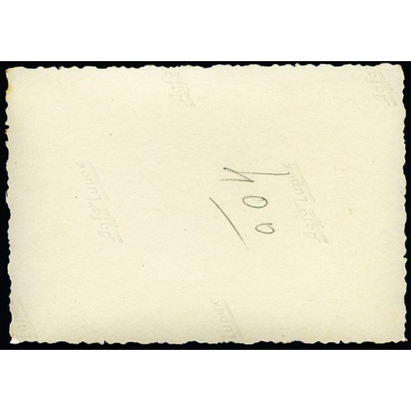 Vasúti híd magyar zászlóval, magyar katonák, őrség, egyenruha, közlekedés, 2. világháború, , 1940-es évek, Horthy-korszak, Eredeti fotó, papírkép.   