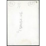 Nagyobb méret, Cipészműhely kommunista propaganda plakátokkal, Sztálin, Rákosi, ki a hazaáruló svábokkal…, munkás, foglalkozás, 1940-es évek, kommunizmus, Eredeti fotó, papírkép.   