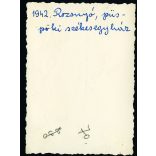 Szűz Mária Mennybevétele templom,  Rozsnyó, Felvidék (Szlovákia), püspöki székesegyház,  városkép, egyház,  épület, 2. világháború, 1942, , 1940-es évek, Horthy-korszak, Eredeti fotó, hátulján feliratozott papírkép. 