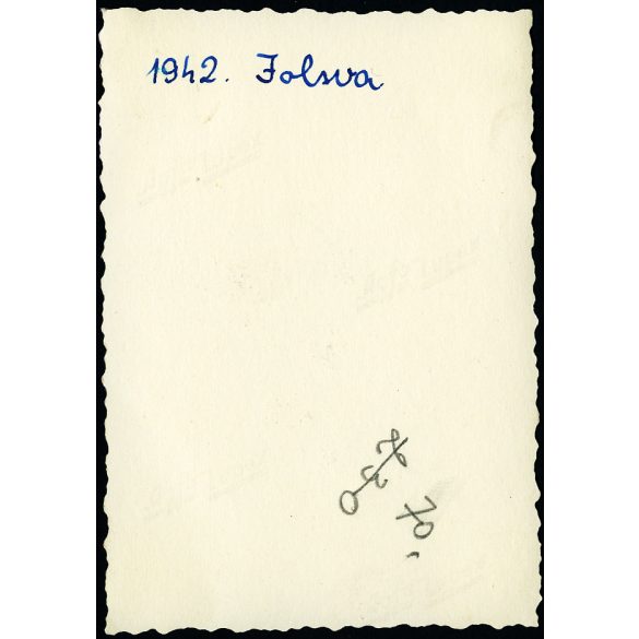 Autentikus parasztház, Jolsva, Felvidék (Szlovákia),  néprajz, városkép,  épület, 2. világháború, 1942, , 1940-es évek, Horthy-korszak, Eredeti fotó, hátulján feliratozott papírkép. 