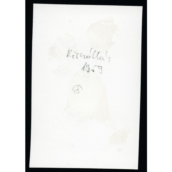 Olaj fúrótorony, Gellénháza, olajkitermelés, Zala megye, ipar, szocializmus, helytörténet, 1950-es évek, Eredeti fotó, papírkép.