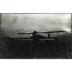   Hansa-Brandenburg C.I (?) katonai repülőgép, 1. világháború, jármű, közlekedés, aviatika1910-es évek, monarchia, Eredeti fotó, papírkép.  