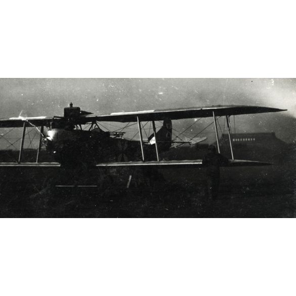 Hansa-Brandenburg C.I (?) katonai repülőgép, 1. világháború, jármű, közlekedés, aviatika1910-es évek, monarchia, Eredeti fotó, papírkép.  