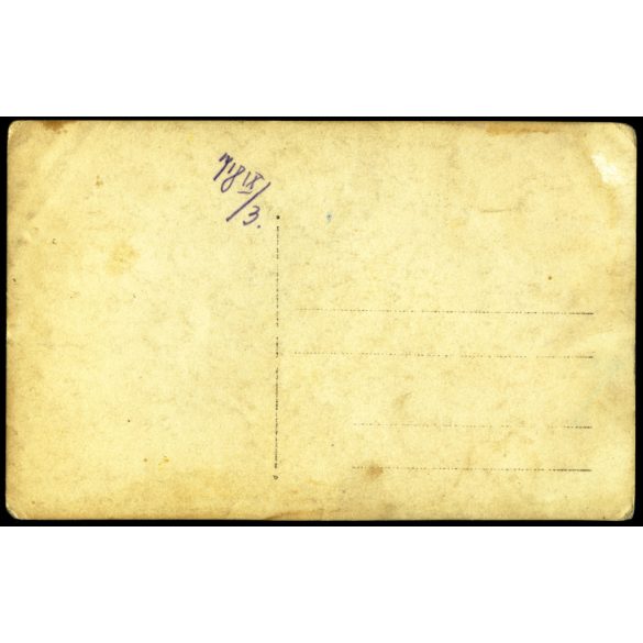 Magyar távírászok egyenruhában, érdemrendekkel, 1. világháború, rádiókészülék (?), katona,  1910-es évek, monarchia,. Eredeti fotó, papírkép.  