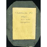 Nagyobb méret, Barthalomaeidész János evangélikus lelkész portréja, Nyíregyháza, pap, egyház, vallás,  1880-as évek, monarchia, Eredeti fotó, kartonra ragasztott papírkép sérülésekkel. 